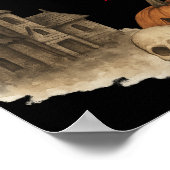 Enter If You Dare - Griezelig Spoken Huis Hallowee Poster (Hoek)