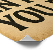 Enter if You Dare Vintage Halloween  Poster (Hoek)