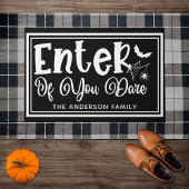 Enter of you Dare - Funny Halloween Deurmat