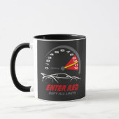 'Enter Red: Alle Limieten Overtreden'  Mok (Links)