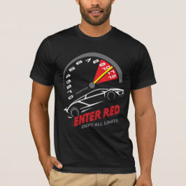 “Enter Red” (Stijl 2) T-shirt
