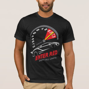 “Enter Red” (Stijl 2) T-shirt