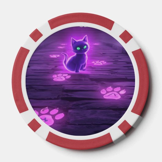 Enter the Gates of Ishtar playing cards  Poker Chips (Achterkant)