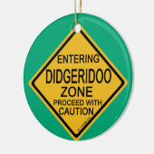 Entering Didgeridoo Zone Keramisch Ornament (Links)