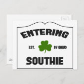 Entering Southie Briefkaart (Voorkant / Achterkant)