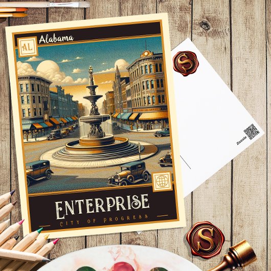 Enterprise, Alabama | Briefkaart