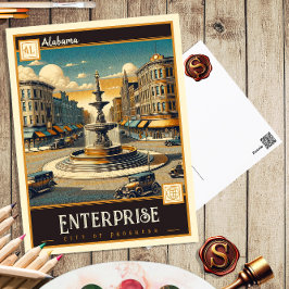 Enterprise, Alabama | Briefkaart