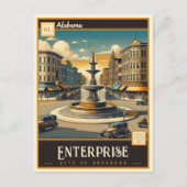 Enterprise, Alabama | Briefkaart (Voorkant)