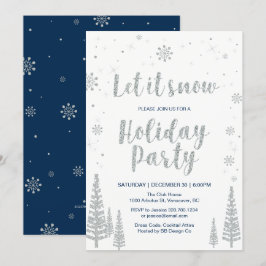 Enterprise Holiday Party Invitation Kaart