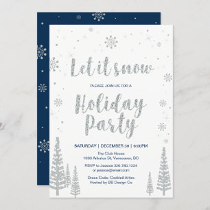 Enterprise Holiday Party Invitation Kaart