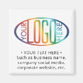 Enterprise Logo Business Promotional Branded Squar Magneet (Voorkant)