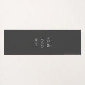 Enterprise Logo Promotion Dark Grey Yogamat (Achterkant (horizontaal))