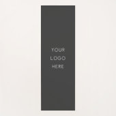 Enterprise Logo Promotion Dark Grey Yogamat (Voorkant)