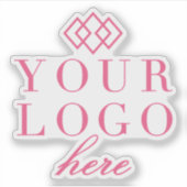 Enterprise Promo-Sticker | Etiket voor je Logo Sticker (Voorkant)