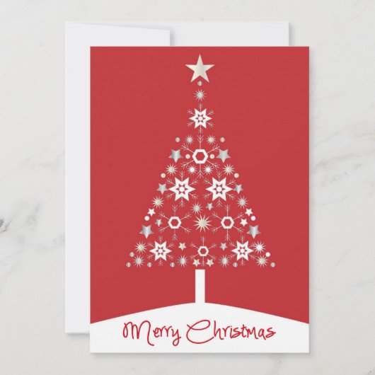 Enterprise Red Merry-kerstvakantieboom (Voorkant)