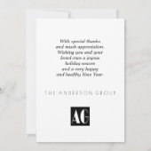 Enterprise Red Merry-kerstvakantieboom (Achterkant)