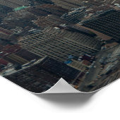 Enterprise vliegt over New York City Poster (Hoek)