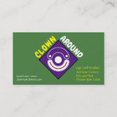 Entertainer Comedy Visitekaartje (Voorkant)