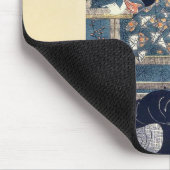 Entertainer op een veranda van Kikukawa, Eizan Muismat (Hoek)