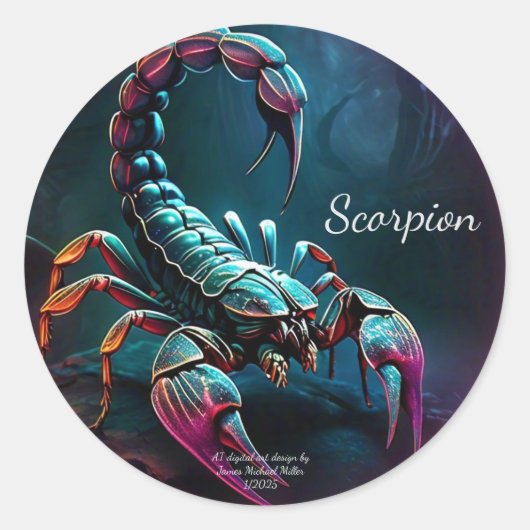 entertainer sticker van James Michael Miller (Voorkant)