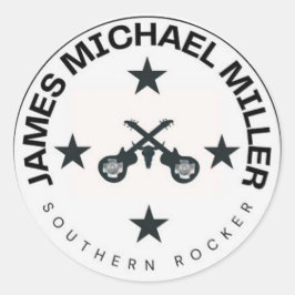 entertainer sticker van James Michael Miller