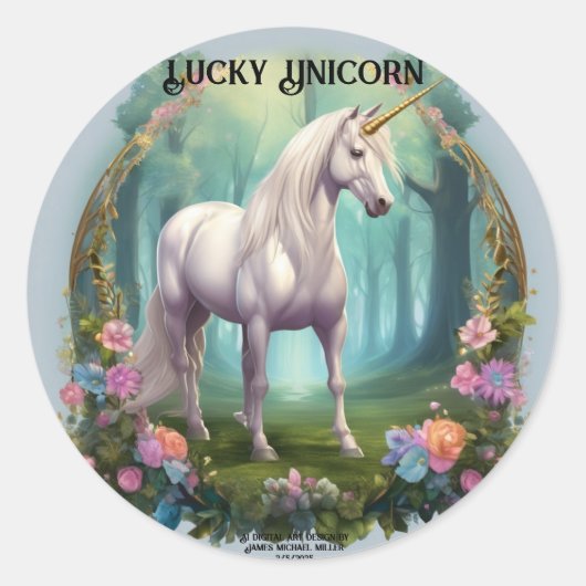 entertainer sticker van James Michael Miller (Voorkant)