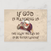 Entertainment Briefkaart (Voorkant)