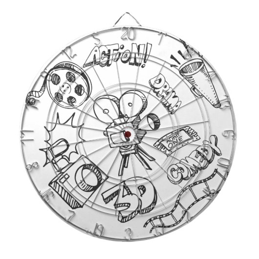 Entertainment Doodles Dartbord (Voorkant)