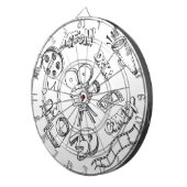 Entertainment Doodles Dartbord (Voorkant Rechts)