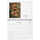 Entertainment met voedsel kalender (Feb 2027)
