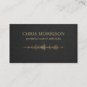 Entertainment Services Music Visitekaartje (Voorkant)