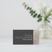 Entertainment Sparkling FAUX Sequins Zwart 2 Visitekaartje (Staand voorkant)