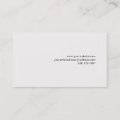 Entertainment Sparkling FAUX Sequins Zwart 2 Visitekaartje (Achterkant)