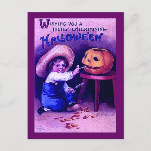  entertainmenthalloween briefkaart (Voorkant)