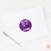 entertainmenthalloween ronde sticker (Envelop)