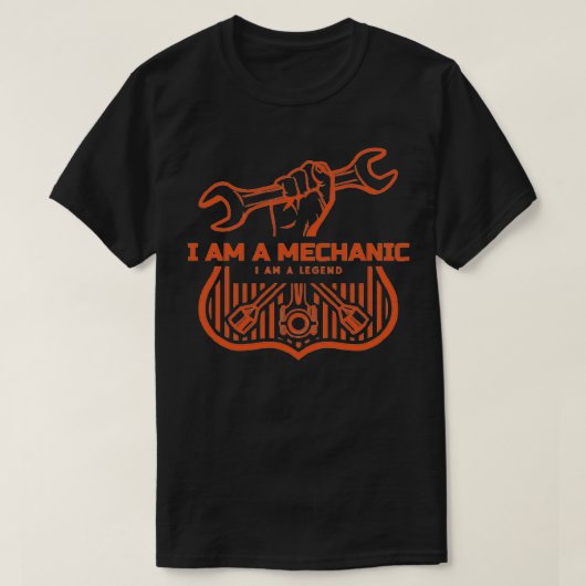 Enthausiastic Car Mechanic Birthday Gift  T-shirt (Design voorkant)