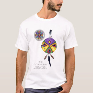 Entheogene evolutiemast t-shirt