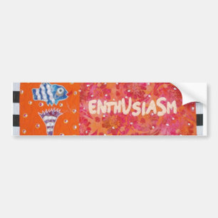 enthousiasme bumpersticker