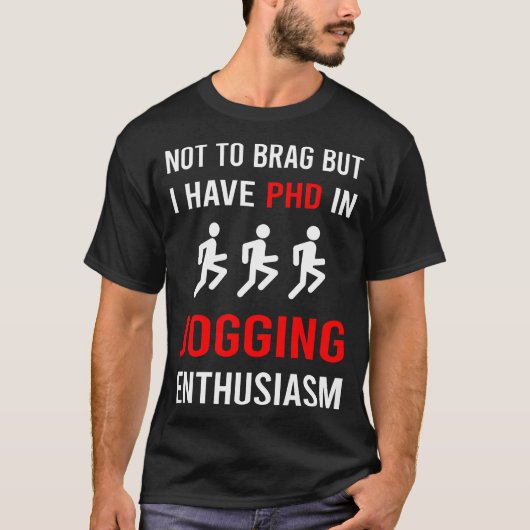 Enthousiasme Joggen Hardlopen Jogger T-shirt (Voorkant)