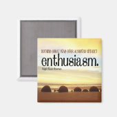 Enthousiasme Motivatie magneet (Voorkant / Achterkant)