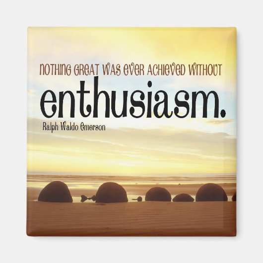 Enthousiasme Motivatie magneet (Voorkant)