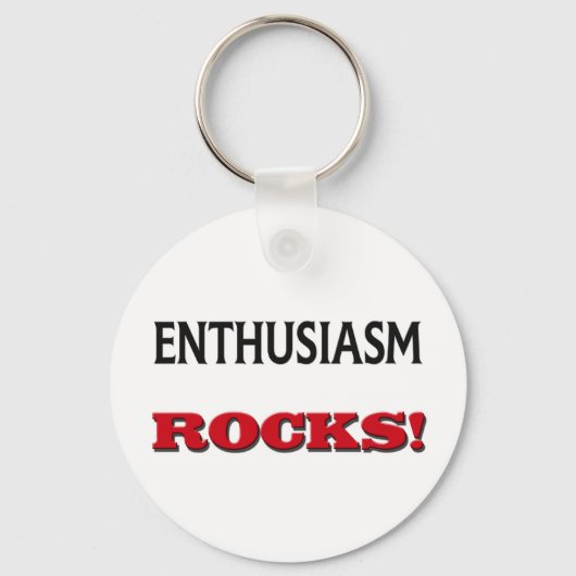 enthousiasme Rocks Sleutelhanger (Voorkant)