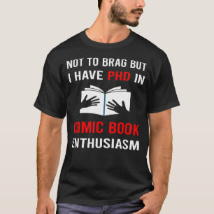 enthousiasme voor stripboeken t-shirt