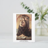 Enthroned Madonna door Antonello da Messina Briefkaart (Staand voorkant)