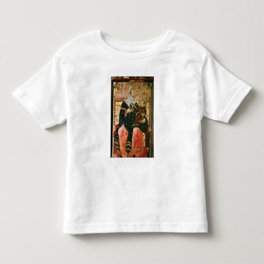 Enthroned Madonna en Child, c.1260 Kinder Shirts (Voorkant)