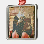 Enthroned Madonna en Child, c.1260 Metalen Ornament (Links)