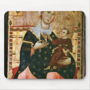 Enthroned Madonna en Child, c.1260 Muismat