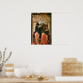 Enthroned Madonna en Child, c.1260 Poster (Keuken)