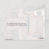 Enthroned Madonna en heiligen van Fra Angelico Briefkaart (Achterkant)