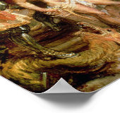 Enthroned Madonna met Child Poster (Hoek)